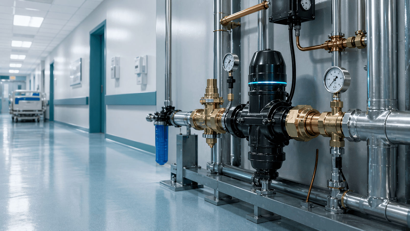 Hospitals & Medical Facilities water-system installation