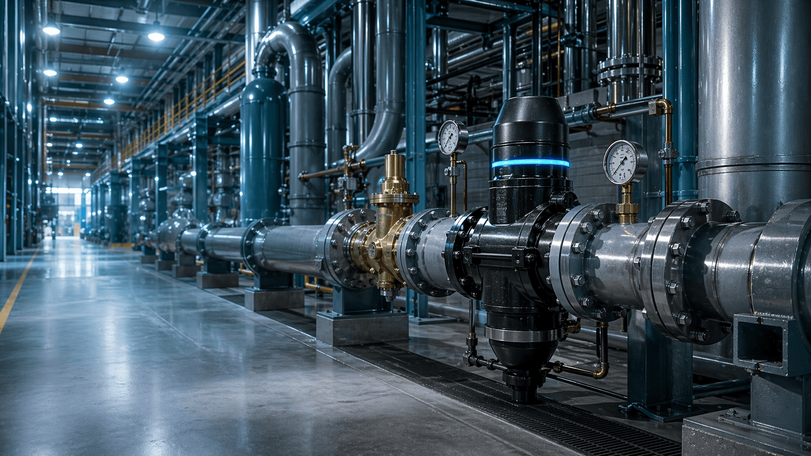 Industrial & Manufacturing water-system installation