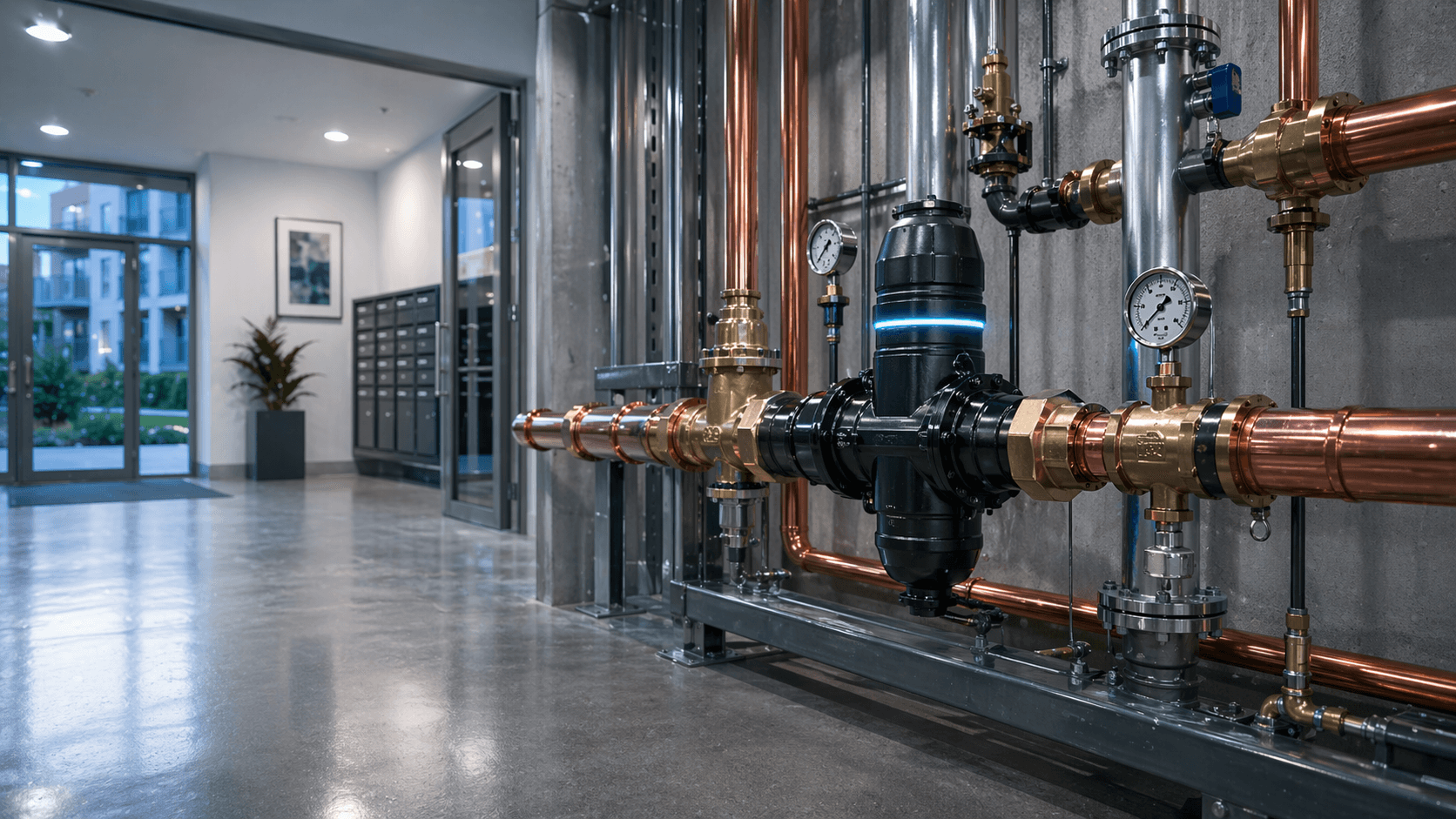 Multifamily & Apartments water-system installation