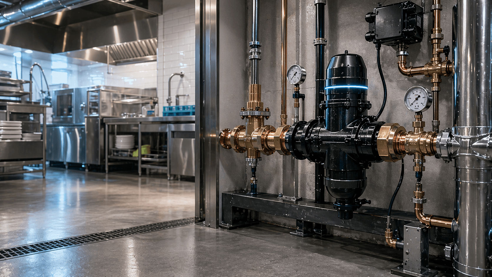 Restaurants & Food Service water-system installation
